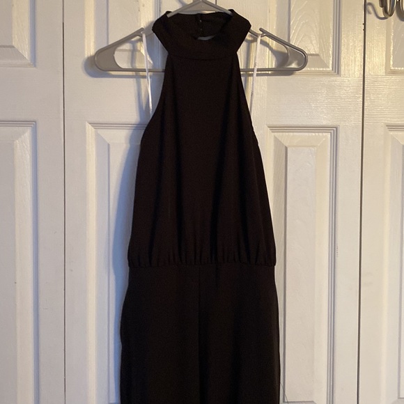 Black Halter Jumpsuit - Picture 5 of 10